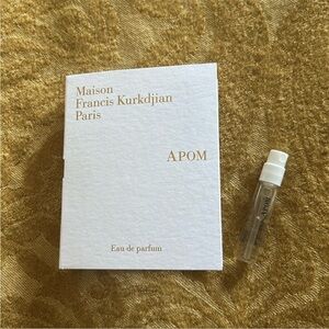 Maison Francis Kurkdjian 1-Mini APOM EDP 2 ml / New Never Used / Made in France